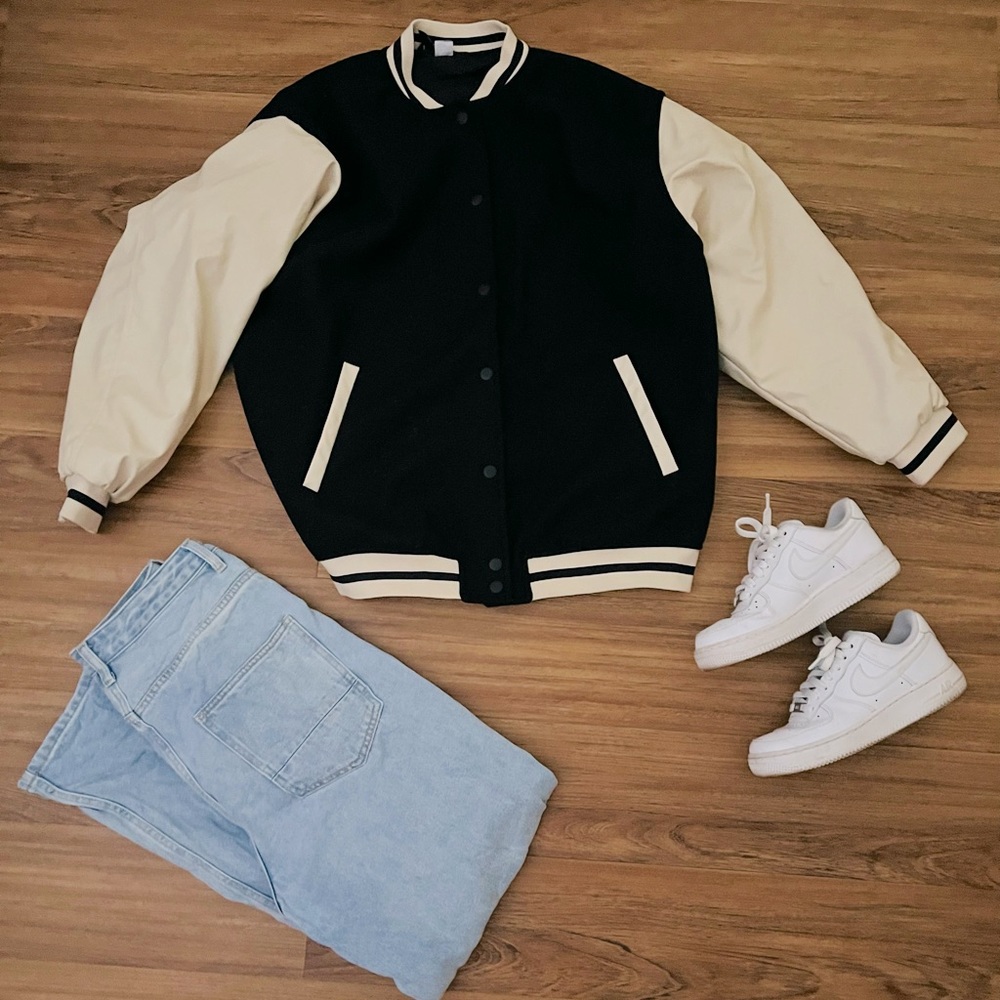 H&M Varsity Jacket🍂
